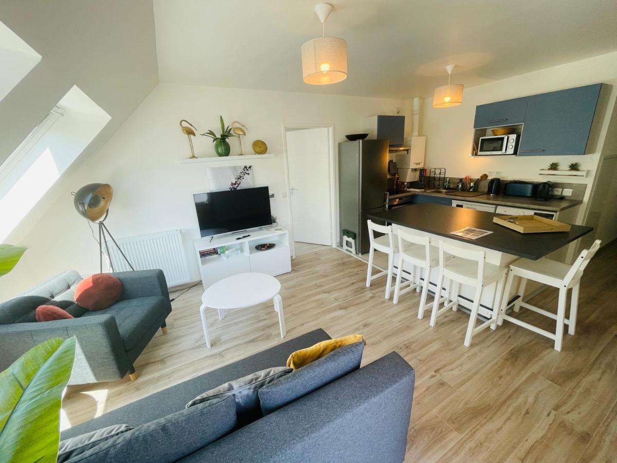 Les 4 Elements - Parking Prive - Apartment Honfleur Exterior foto